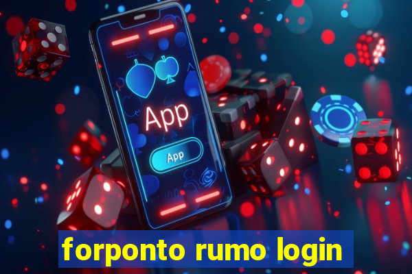 forponto rumo login